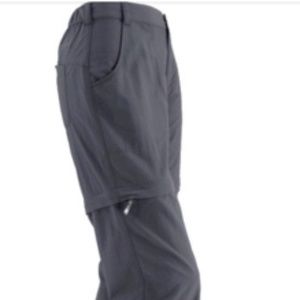 White Sierra Point Convertible Trail Hiking Pants Women's Large